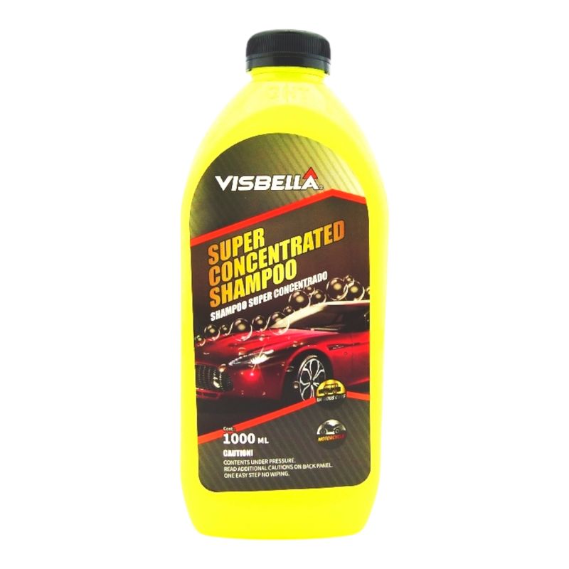 GENERICO - 2x Shampoo Para Auto Visbella De 1000 ML