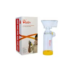 GENERICO - Aerocamara Vitali Bivalvulada Niños Transparente Amarillo