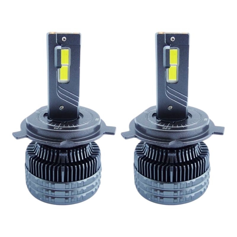 GENERICO - x2 Ampolleta Kit LED De 120 Watt 12000 L Ventilador
