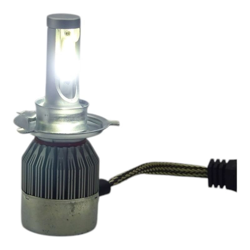 GENERICO - x2 Ampolleta Kit LED H-4 De 36 Watt 12V Con Ventilador