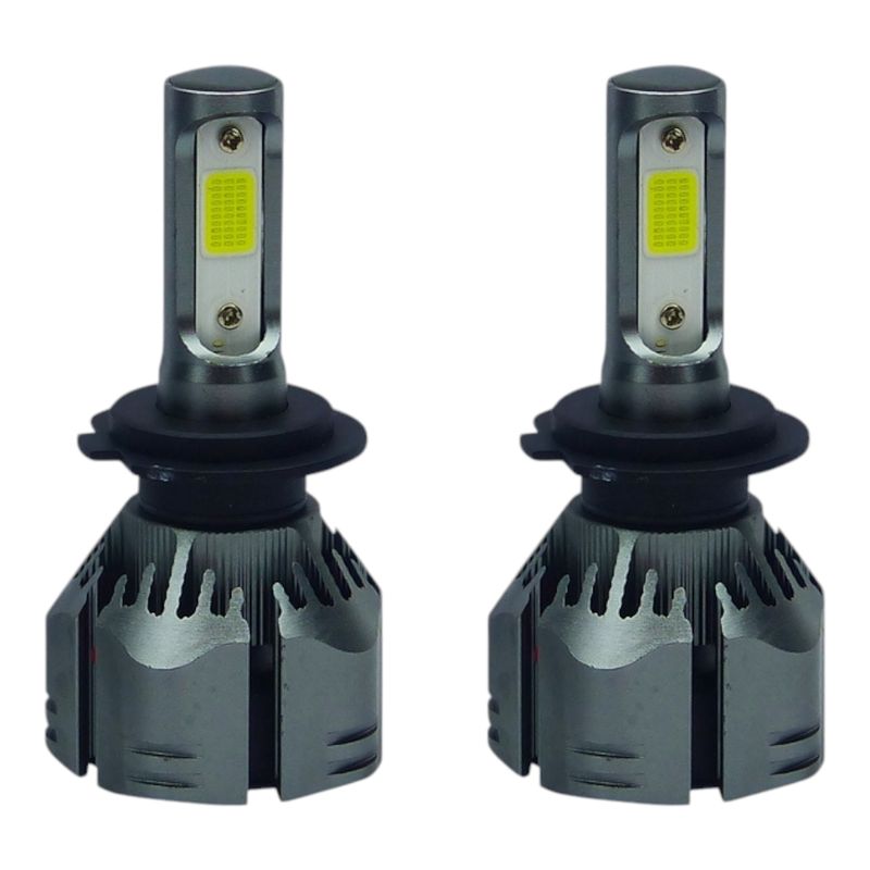 GENERICO - x2 Ampolleta Kit LED H-7 R-11 150 Watt 12.000LM 12-24V