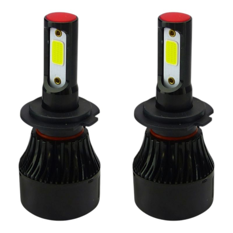GENERICO - x2 Ampolleta Kit LED H-7 P4 Pro-Ledusa 120W 12000Lm 1224V