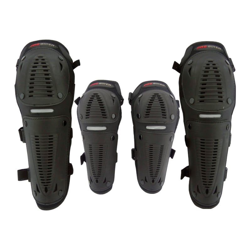 GENERICO - Rodilleras Y Coderas Para Moto Protección SCORPIO