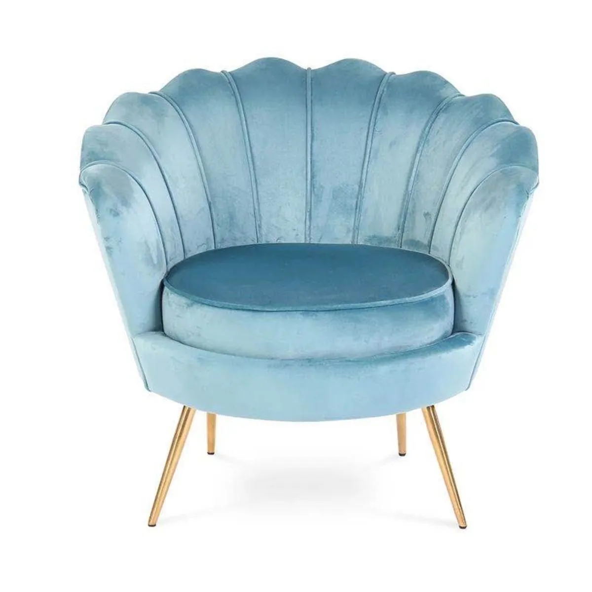 TODODESCUENTO - Sillón Individual Ostra- Azul