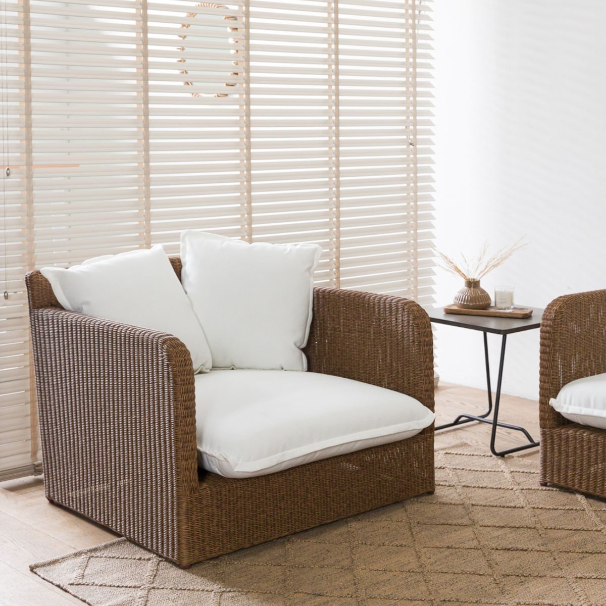 AMOBLE - Poltrona terraza Bulnes Natural Amoblé