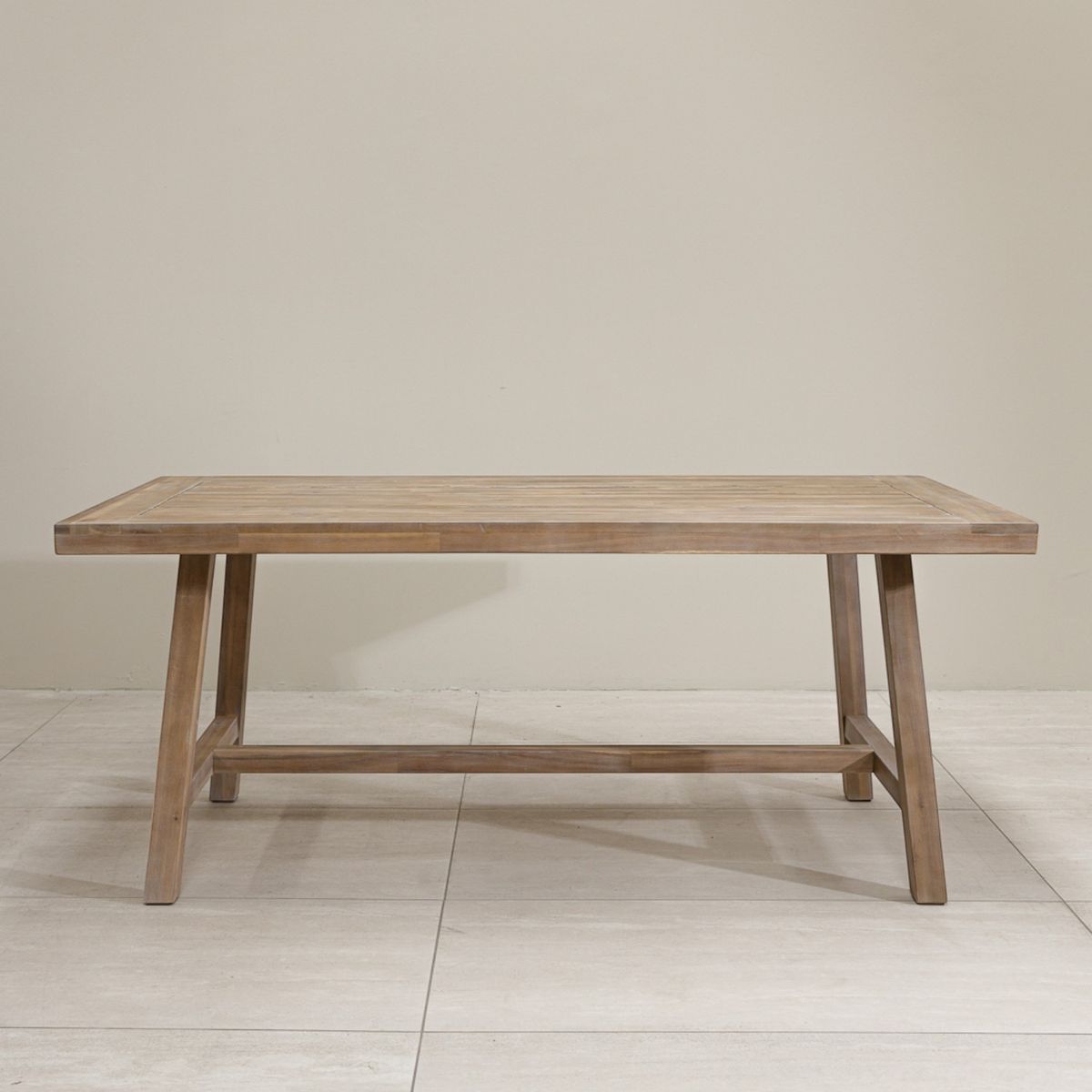 AMOBLE - Mesa De Comedor Atilo Natural Ch 180 Amoblé