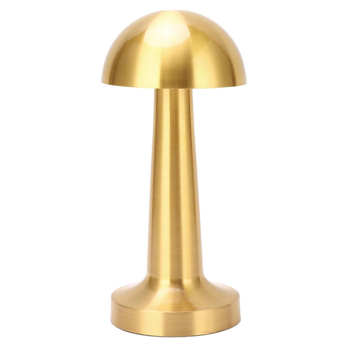 HB LEDS - Lámpara de Mesa LED Recargable Mushroom LED Dimeable Dorado