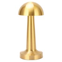Lámpara de Mesa LED Recargable Mushroom LED Dimeable Dorado