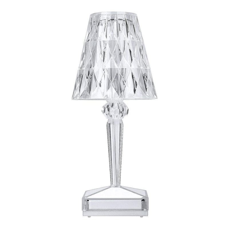 HB LEDS - Lampara de Mesa Recargable Touch Diamante LED Dimeable
