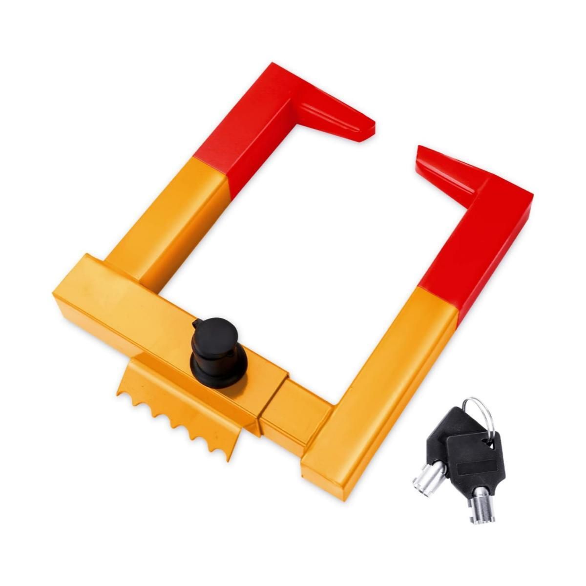 GENERICO - Traba De Seguridad Pitbull Rueda Para Autos Y Camionetas