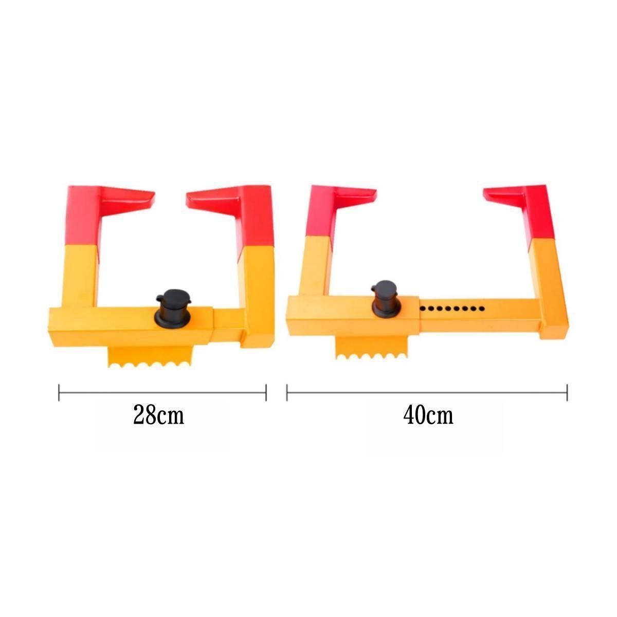 GENERICO - Traba De Seguridad Pitbull Rueda Para Autos Y Camionetas