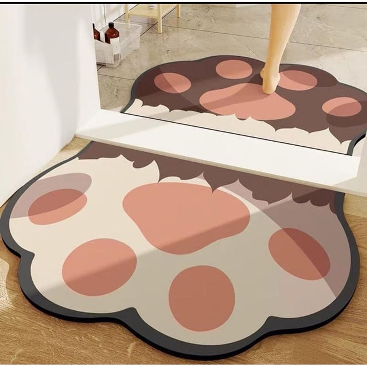 GENERICO - alfombra antideslizante para bano diseno infantil