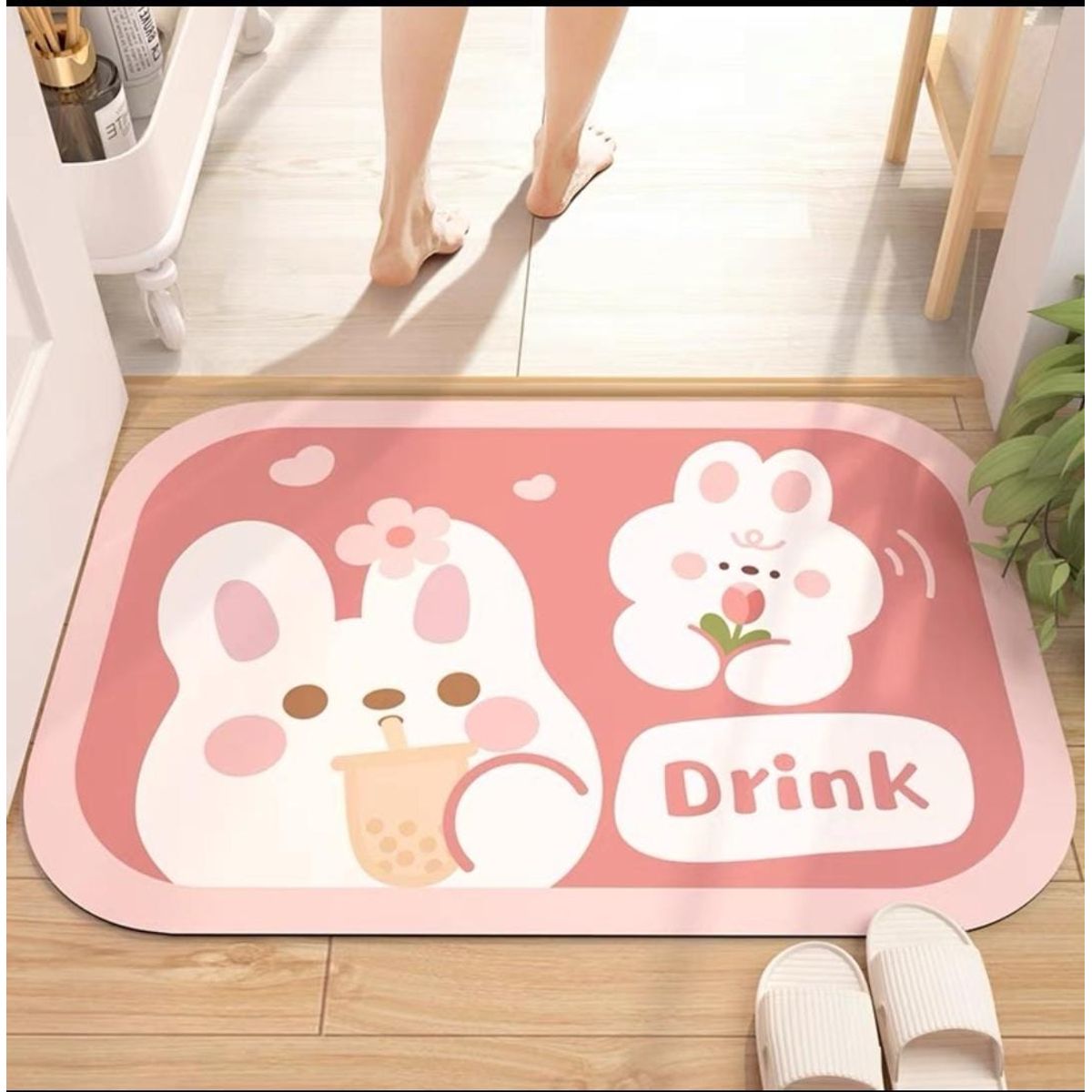 GENERICO - alfombra antideslizante para bano diseno infantil