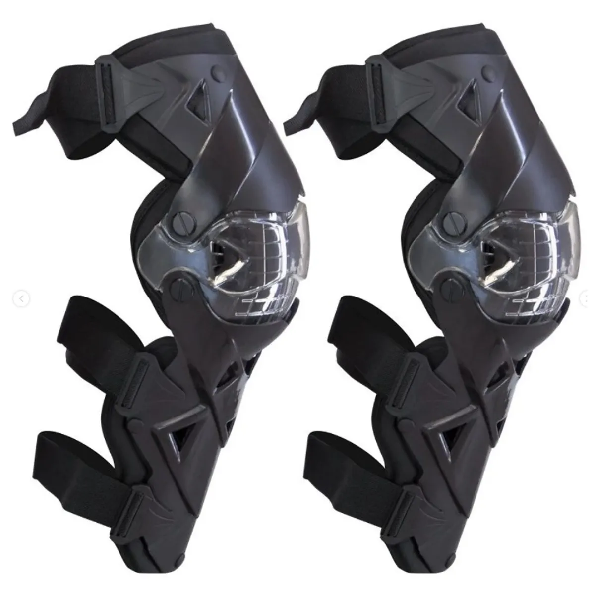 GENERICO - Rodilleras Articuladas Para Moto Modelo Faster El Par