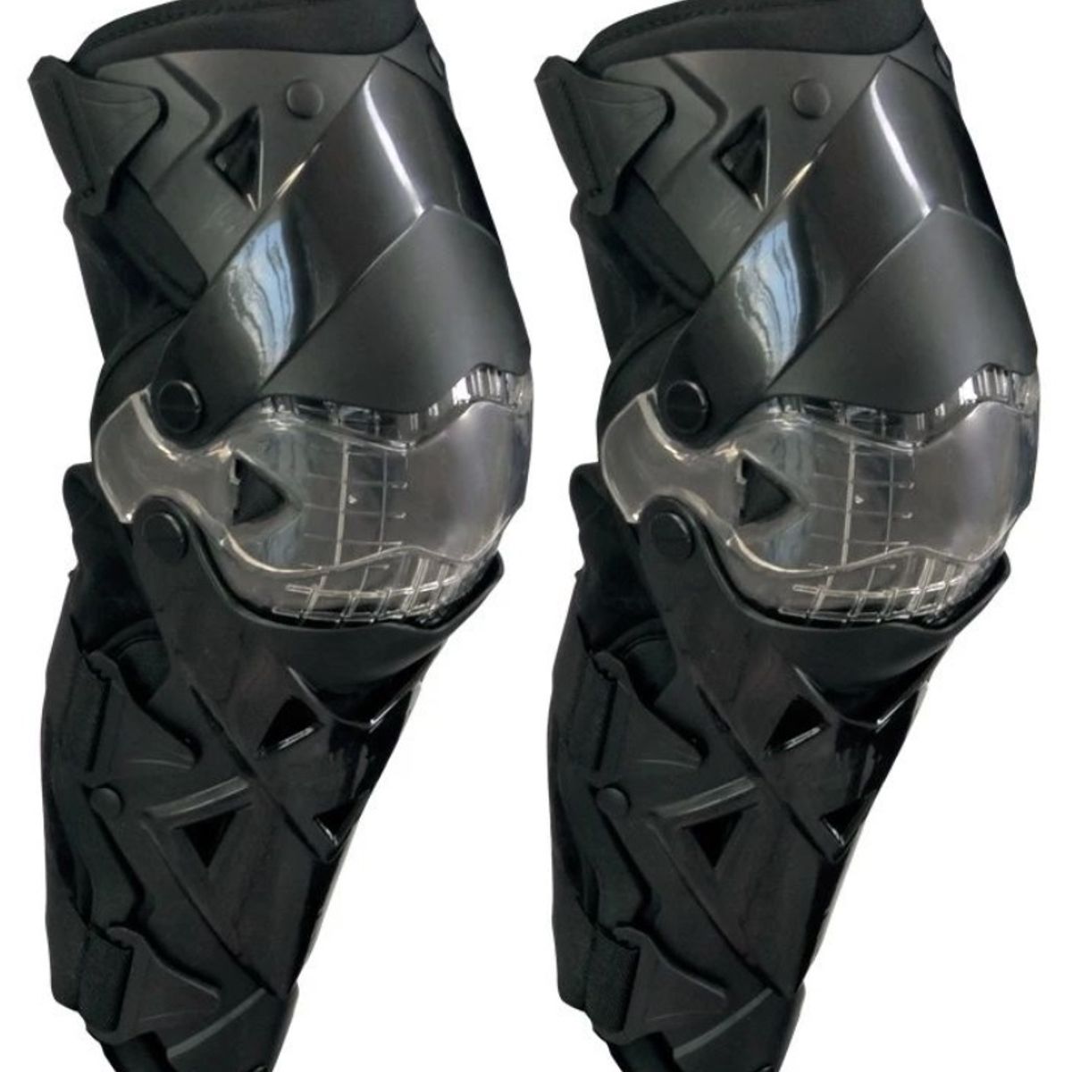 GENERICO - Rodilleras Articuladas Para Moto Modelo Faster El Par