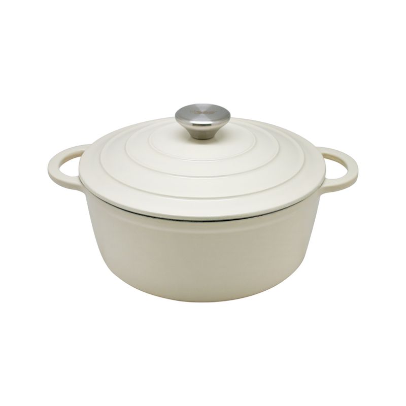 WAYU - OLLA IRON CAST 26 CM  WHITE KEEP