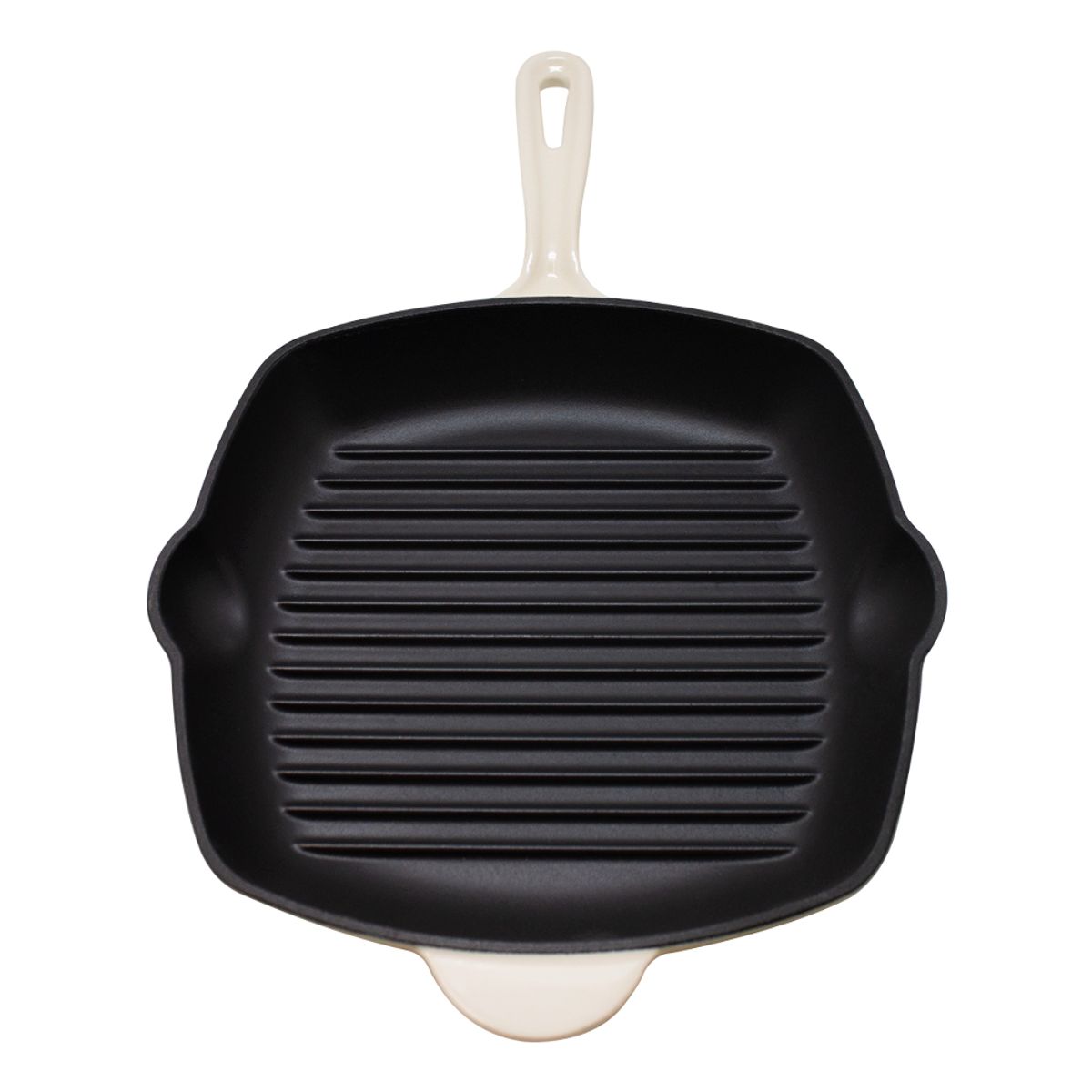 WAYU - SARTEN GRILL IRON CAST 28CM WHITE KEEP