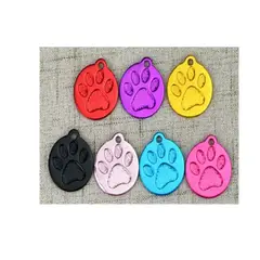 GENERICO - 12 Placas Para Perros Gatos Identificación Colores Surtidos