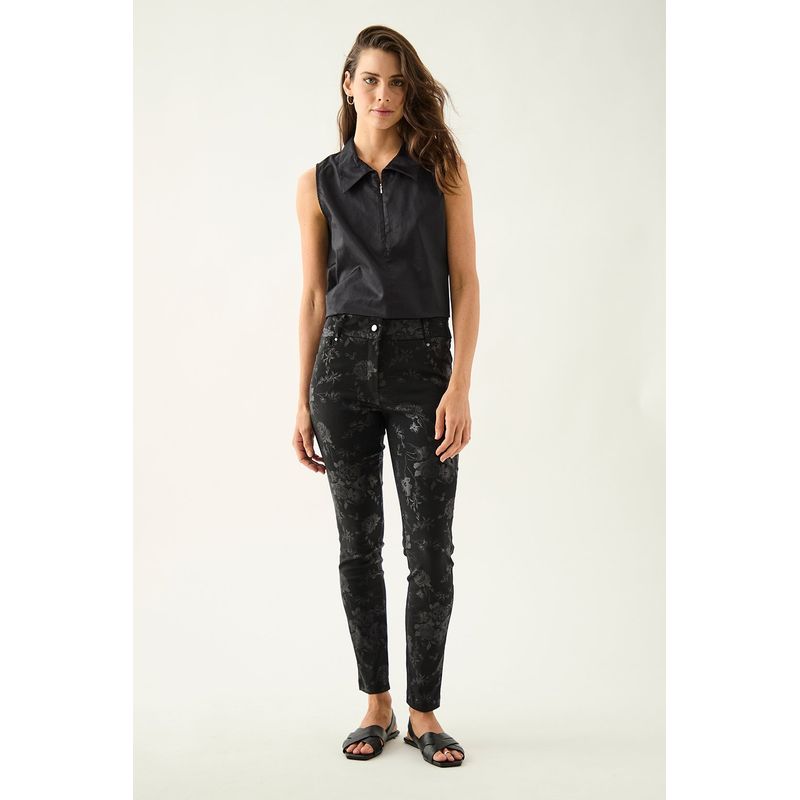 ASH - Pantalon Negro Mujer Ash