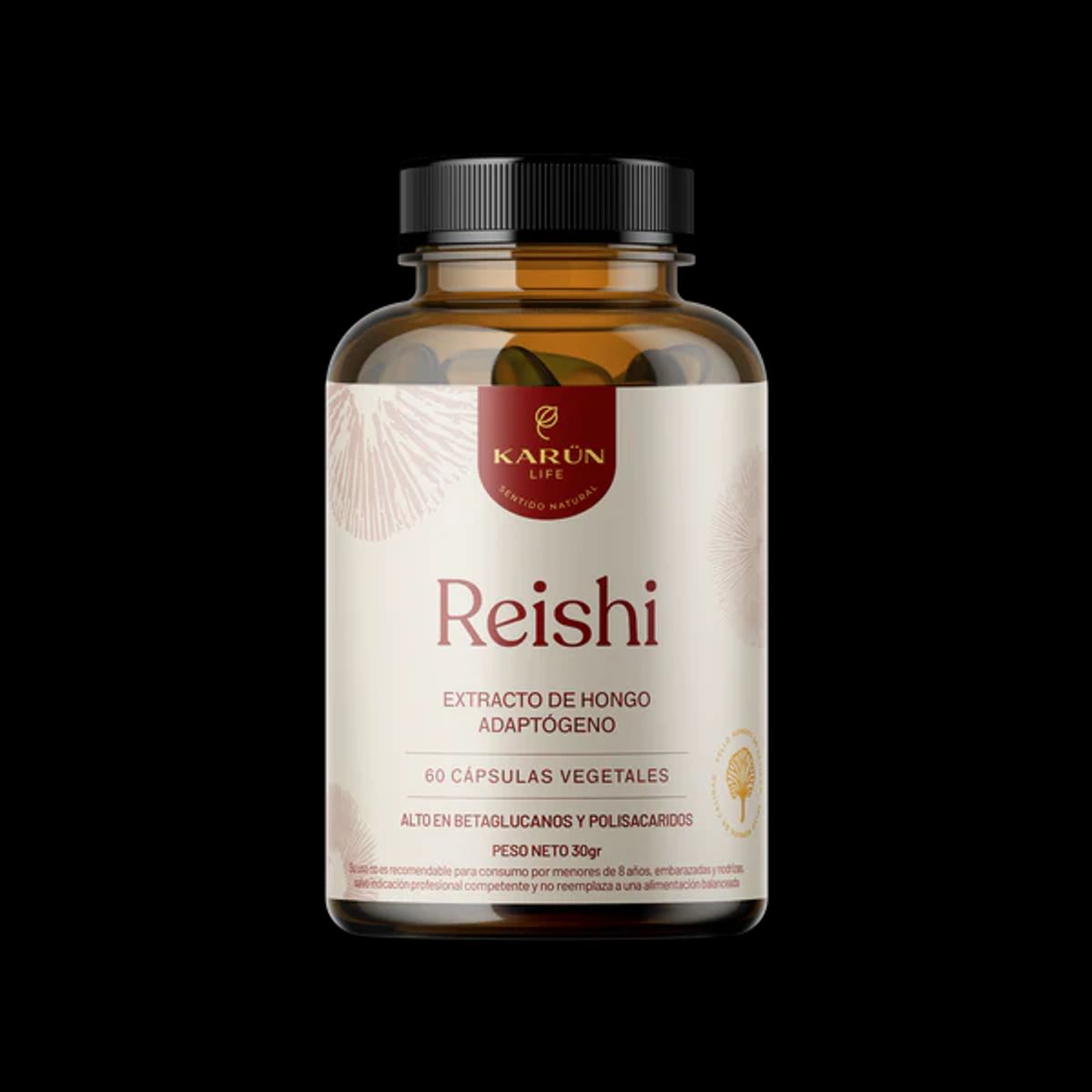 KARUNLIFE - Reishi Hongo 500 Mg - 60 Capsulas Karun Life