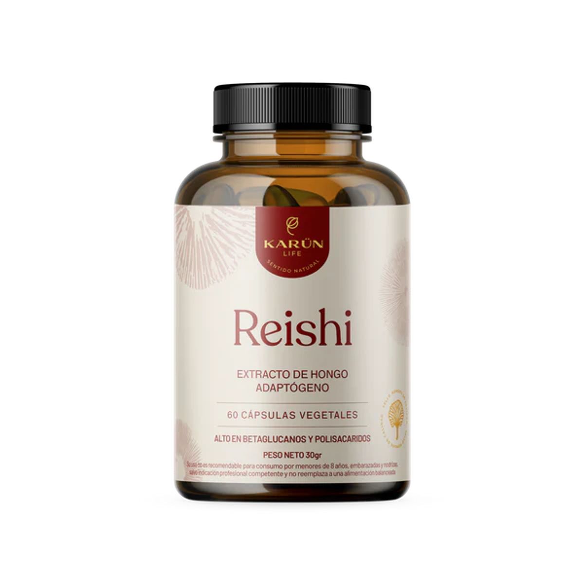 KARUNLIFE - Reishi Hongo 500 Mg - 60 Capsulas Karun Life