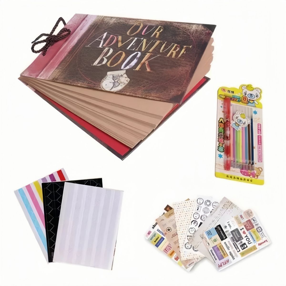 GENERICO - Álbum De Fotos Libro Nuestro De Aventuras 40pag Up Pelicula