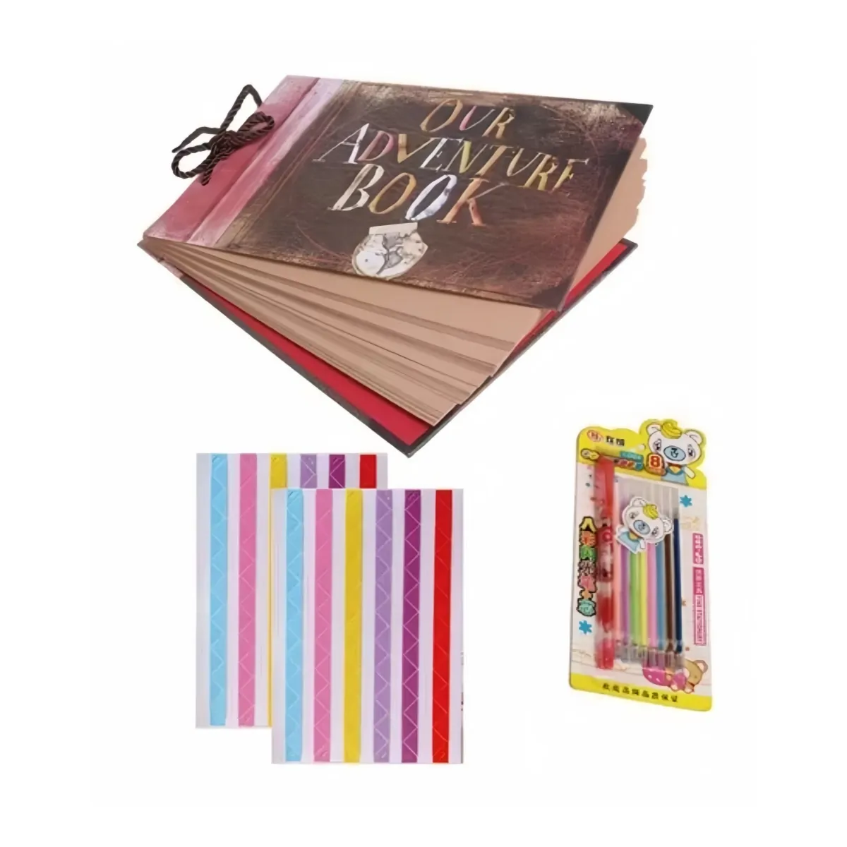 GENERICO - Álbum De Fotos Libro Nuestro De Aventuras 40pag Up Pelicula