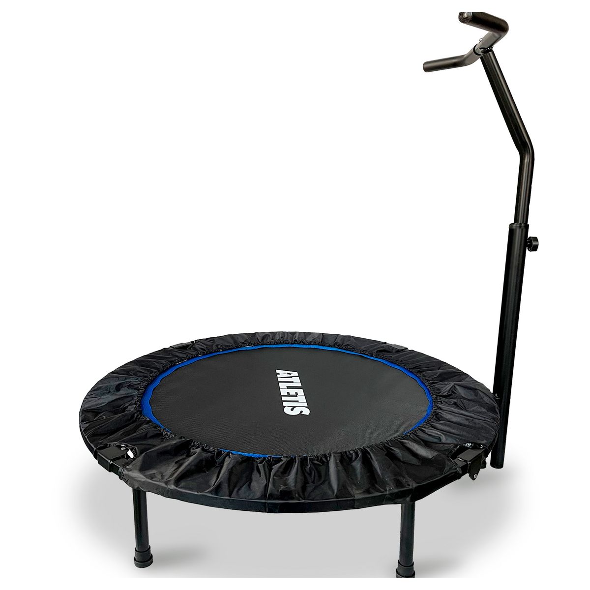 ATLETIS - Trampolín Con Barra 102 Mt Pro Fitness Azul