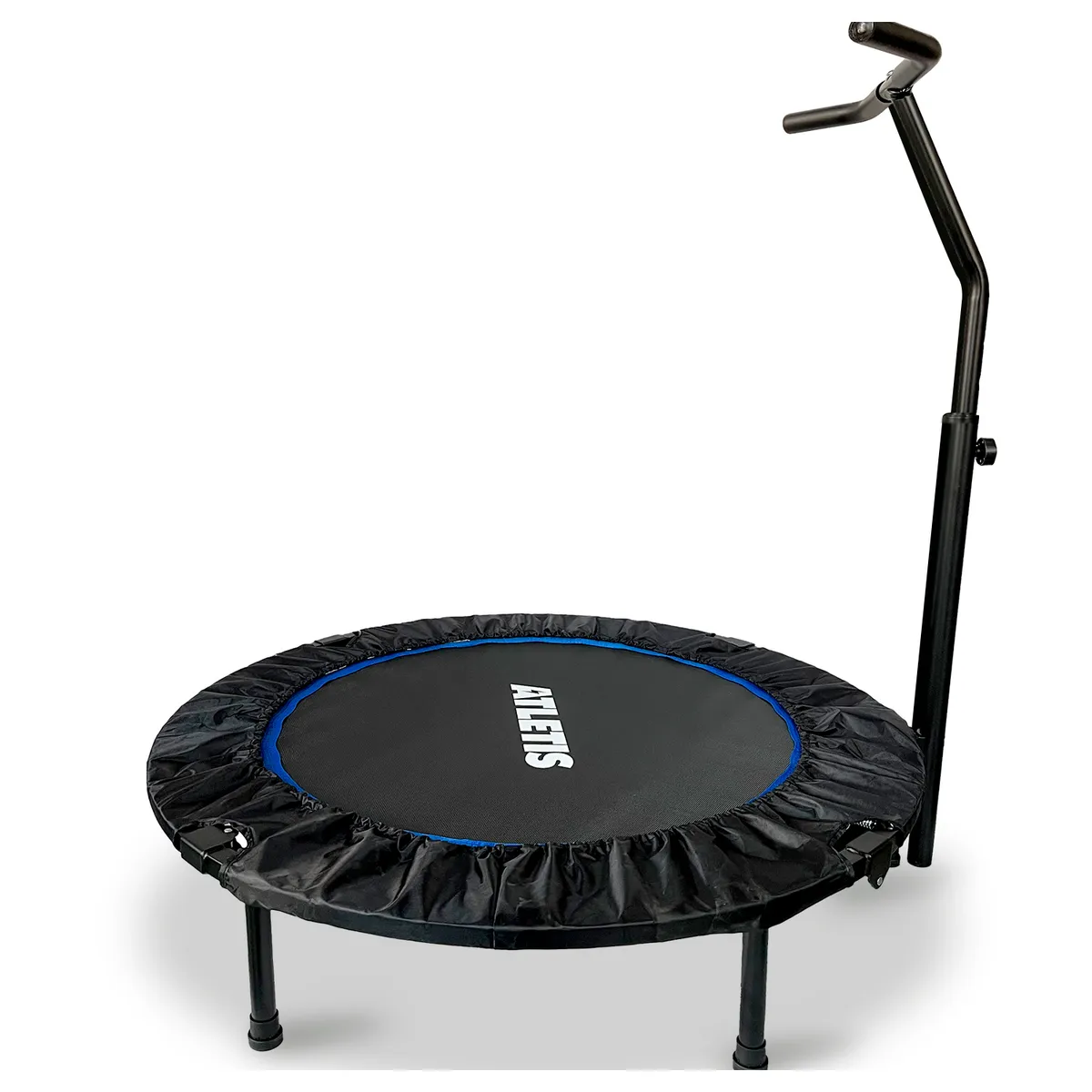 ATLETIS - Trampolín Con Barra 102 Mt Pro Fitness Azul