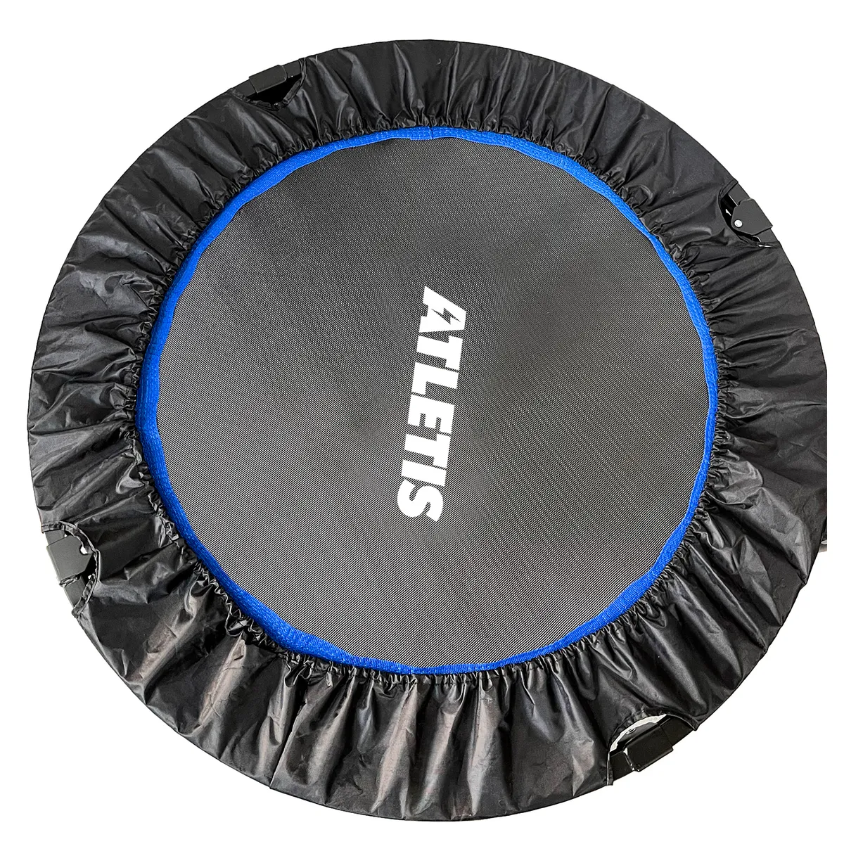 ATLETIS - Trampolín Con Barra 102 Mt Pro Fitness Azul