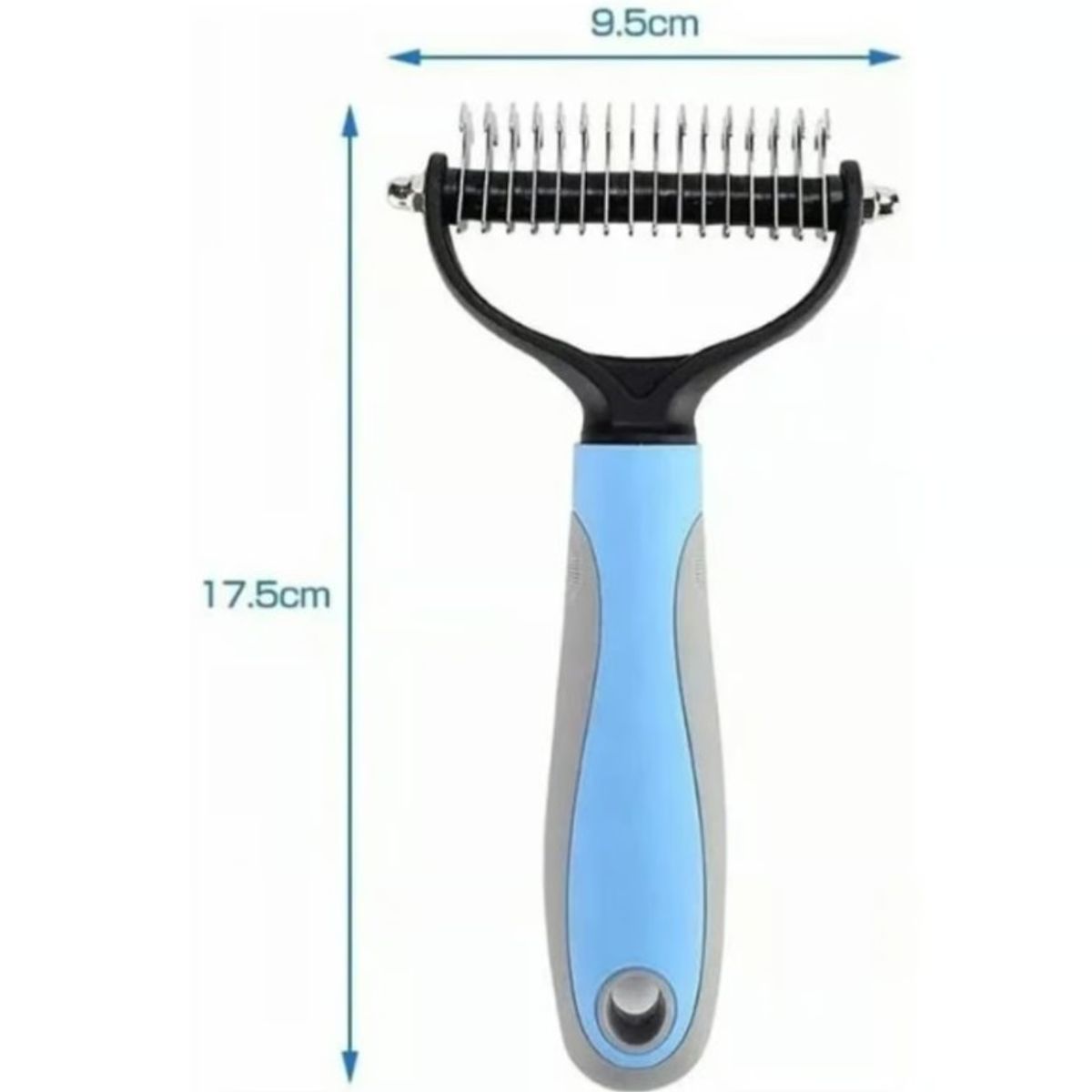 GENERICO - Cepillo Elimina Nudos Y Pelo Muerto Deslanador Razas Grandes