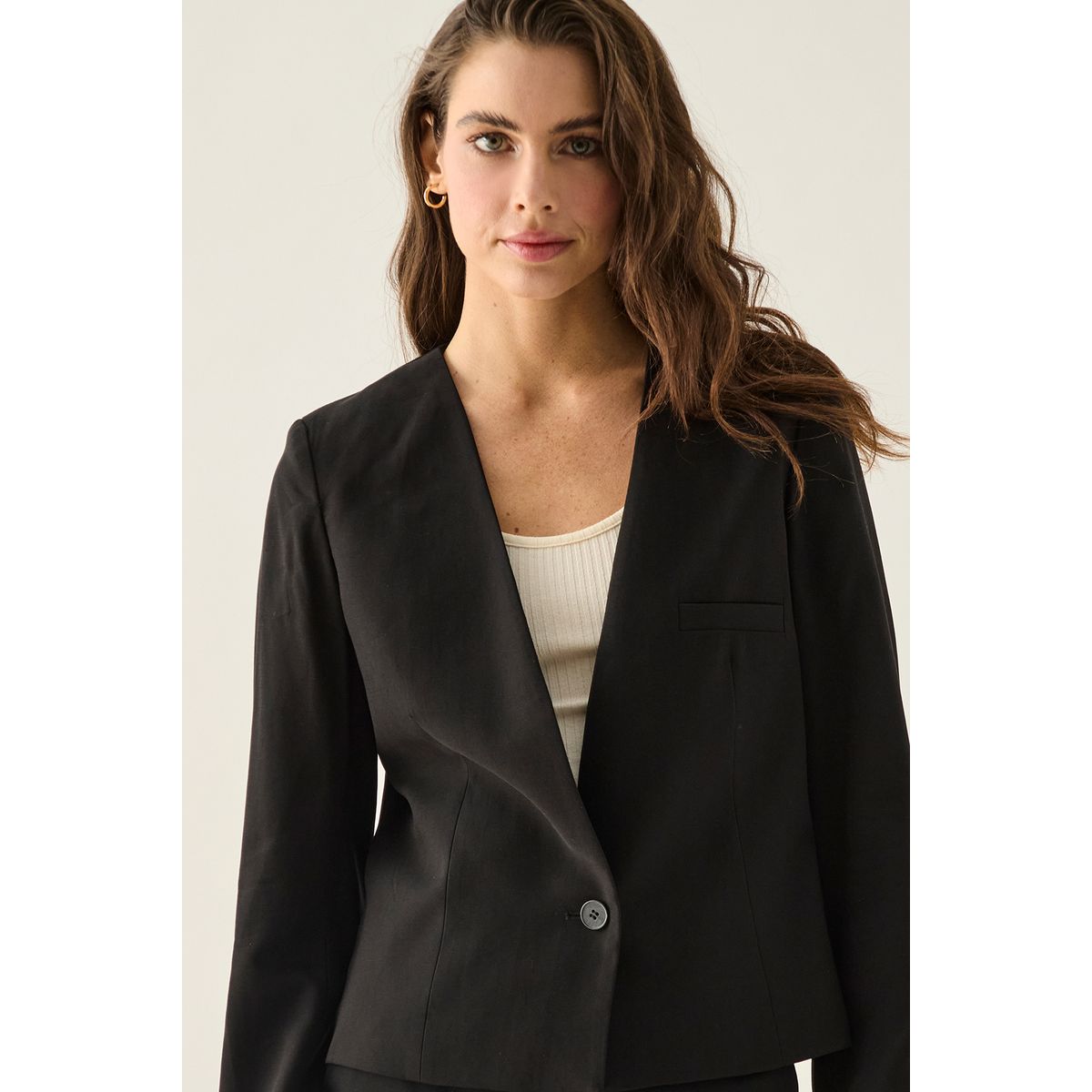 ASH - Blazer Negro Mujer Ash
