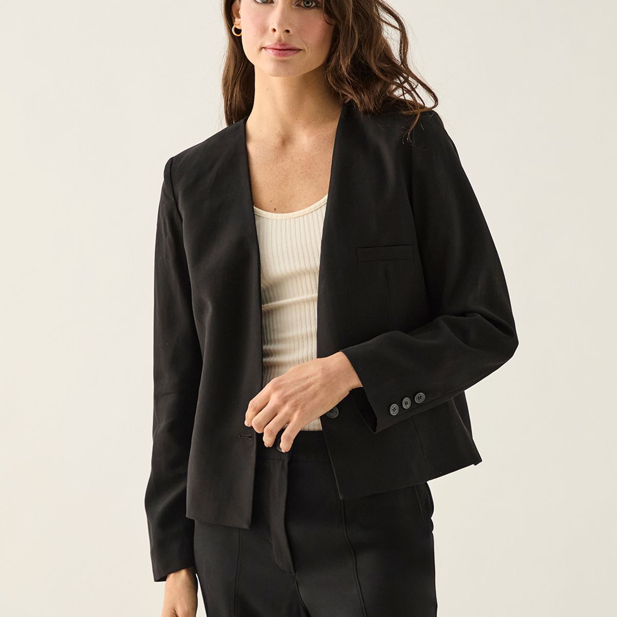 ASH - Blazer Negro Mujer Ash
