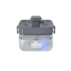 GENERICO - Bebedero Para Mascotas Fuente De Agua Gris