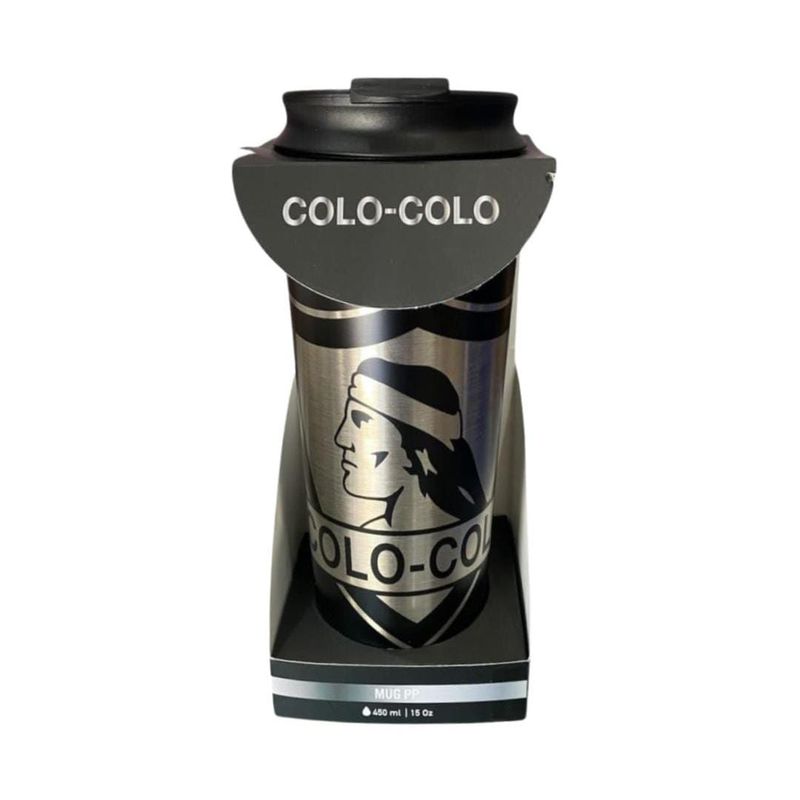 LICENCIAS - MUG METALICO COLO-COLO 450 Ml