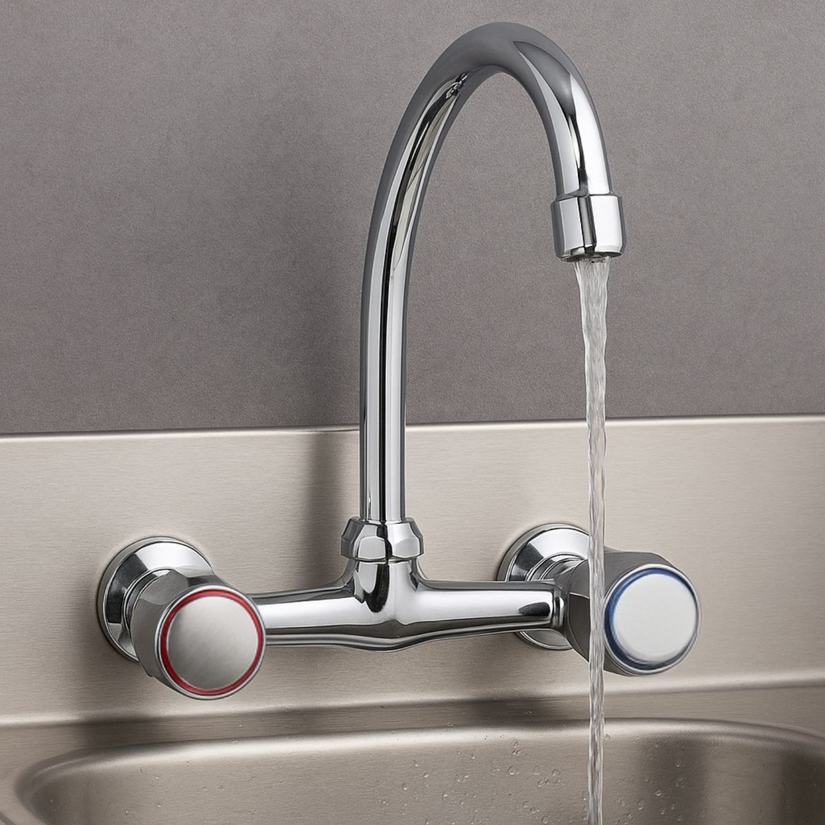 Llave Lavaplatos Al Muro Aurora Aquakit, marca GENERICO - Foto Principal