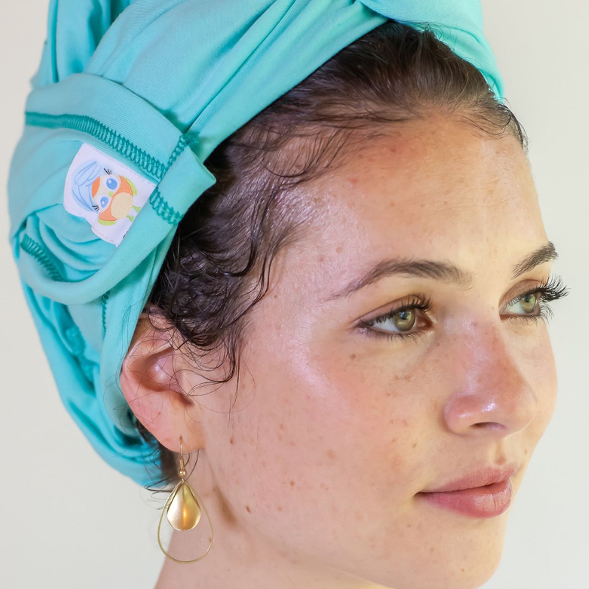 TEE OWELS - Toalla Algodón Orgánico Tee-Owels Verde Menta