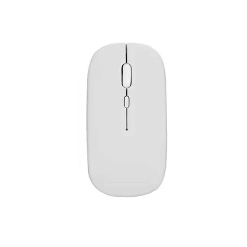 GENERICO - Mouse inalámbrico con Bluetooth para iPad Macbook Windows  Blanco