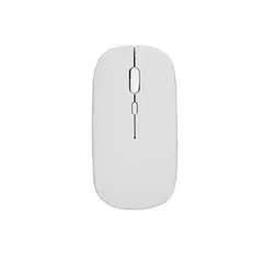 GENERICO - Mouse inalámbrico con Bluetooth para iPad Macbook Windows Blanco