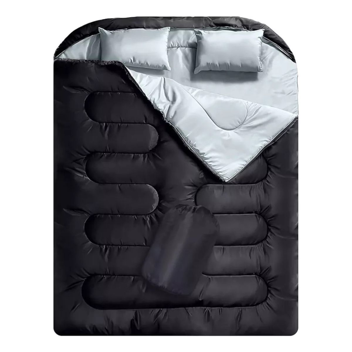 MUNDO MAGIA - Saco De Dormir Dos Plazas Doble 5° - 15° 3200g