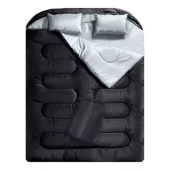 MUNDO MAGIA - Saco De Dormir Dos Plazas Doble 5° - 15° 3200g