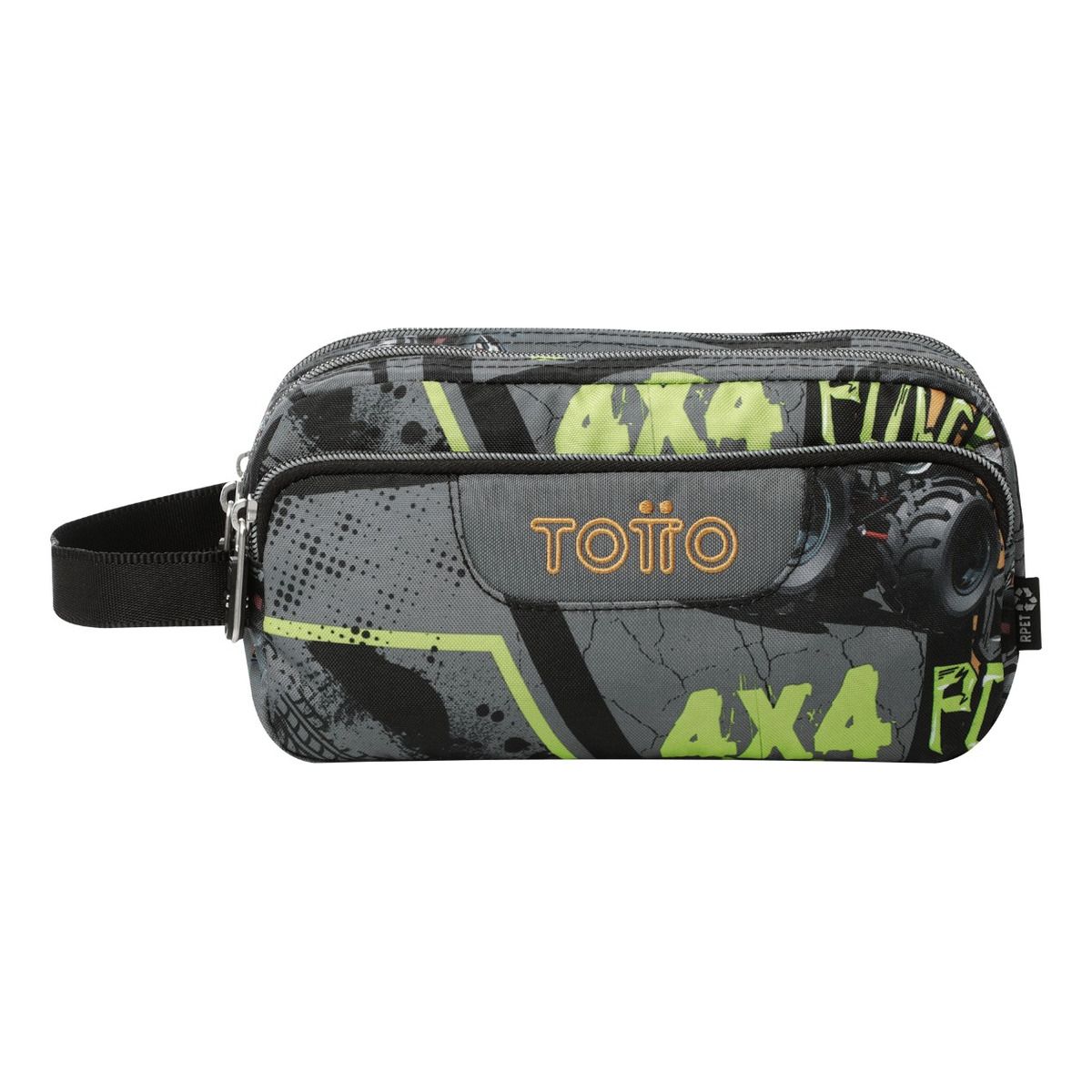 TOTTO - Estuche Con Diseño Multiuso Escolar Totto Lapices Accesorios