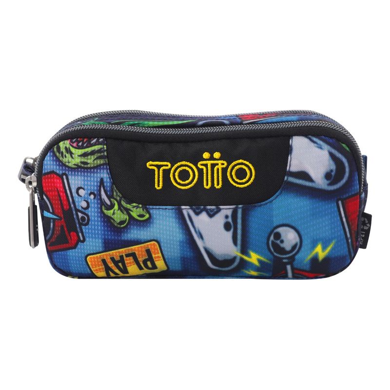 TOTTO - Estuche Totto Con Diseño Multiuso Escolar Lápices Accesorios