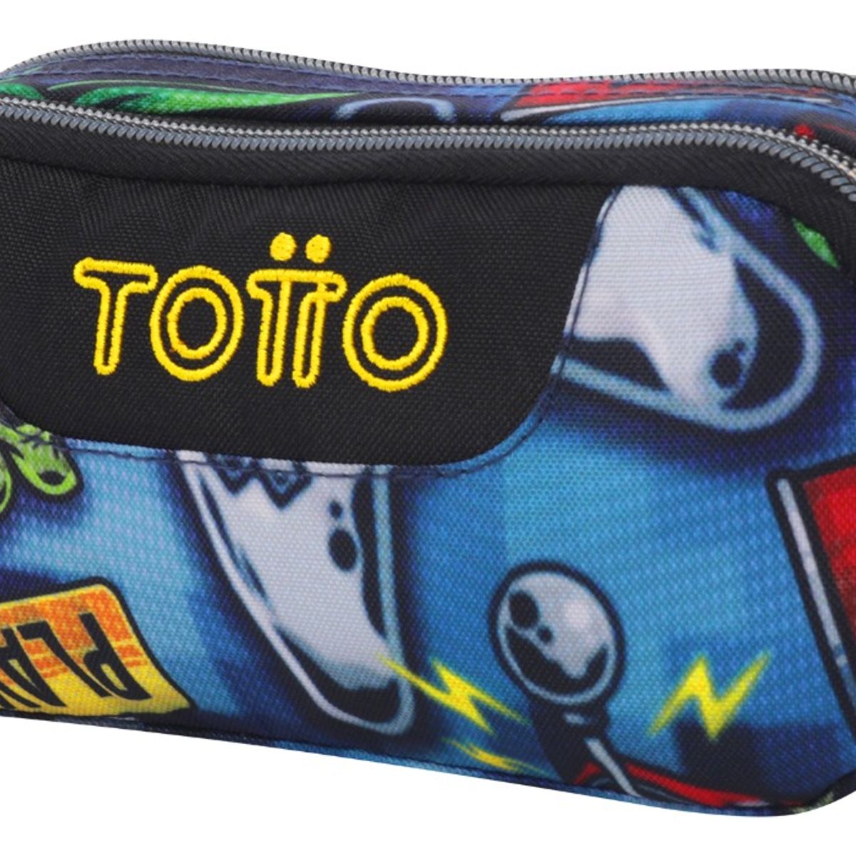 TOTTO - Estuche Totto Con Diseño Multiuso Escolar Lápices Accesorios