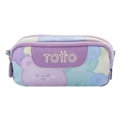 TOTTO - Estuche Con Diseño Multiuso Escolar Lápices Accesorios