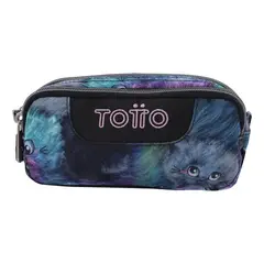 TOTTO - Estuche Con Diseño Multiuso Escolar Lápices Accesorios