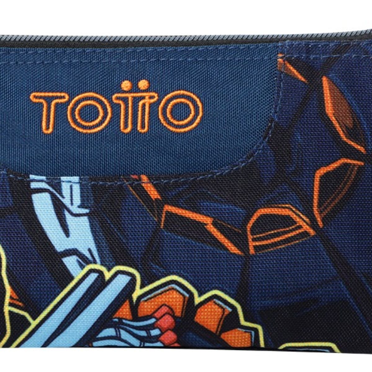 TOTTO - Estuche Totto Con Diseño Multiuso Escolar Lápices Accesorios