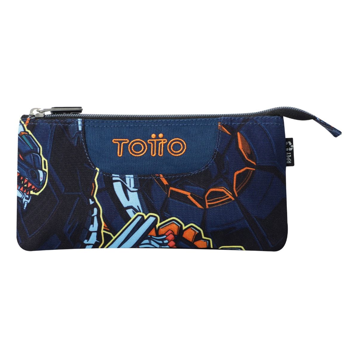TOTTO - Estuche Totto Con Diseño Multiuso Escolar Lápices Accesorios