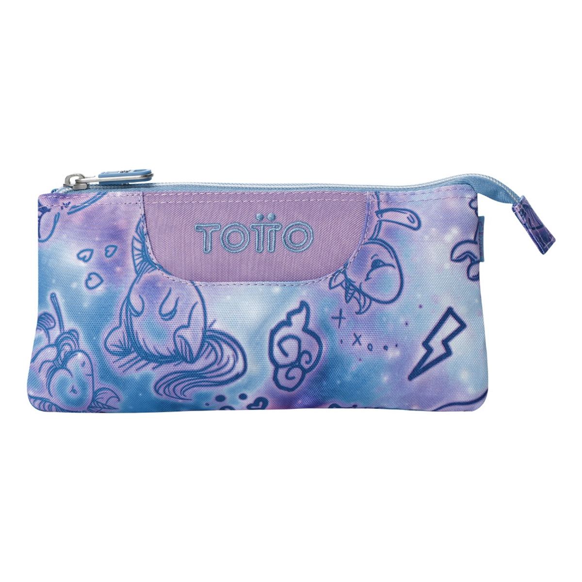 TOTTO - Estuche Totto Multiuso Escolar Lápices Accesorios y utiles