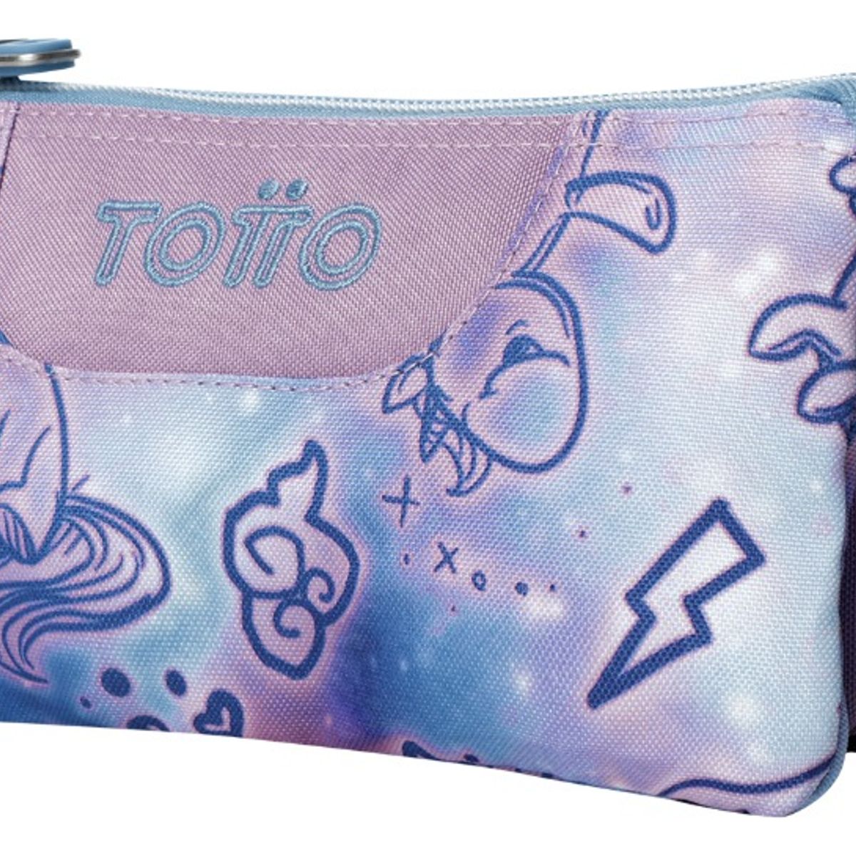 TOTTO - Estuche Totto Multiuso Escolar Lápices Accesorios y utiles